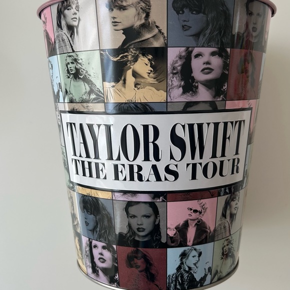 Taylor Swift Bucket + Cup - Eras Tour Movie Merch Exclusive AMC Movie Tour Merch - Picture 10 of 13